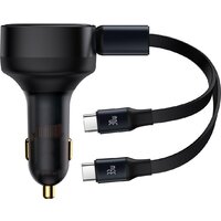 Автомобильное зарядное Baseus Enjoyment Pro 2-in-1 Car Charger C+L 60W C00057802111-02 - Превью изображения №2 — Интернет-магазин ПроЗаказ