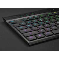 Клавиатура Corsair K100 AIR Wireless RGB (Cherry MX Ultra-Low Profile Tactile, нет кириллицы) - Превью изображения №13 — Интернет-магазин ПроЗаказ