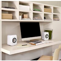 Полочная акустика KEF LSX II (белый) - Превью изображения №7 — Интернет-магазин ПроЗаказ