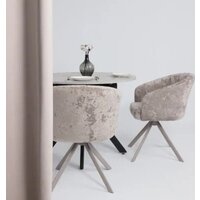 Стул с подлокотниками Мамадома Shelly-R 360 (m04 Grey Beige Lux/капучино) - Превью изображения №3 — Интернет-магазин ПроЗаказ