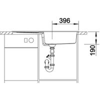 Кухонная мойка Blanco Metra XL 6 S 525931 (черный) - Превью изображения №4 — Интернет-магазин ПроЗаказ