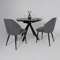 Стул Мамадома Michael (b28 Antracite Lux/черный) - Превью изображения №4 — Интернет-магазин ПроЗаказ