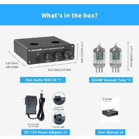 MM фонокорректор Fosi Audio Box X4 - Превью изображения №4 — Интернет-магазин ПроЗаказ