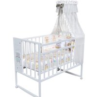 VDK Mini Loft 3D колесо-качалка Oh My Bear (белый)