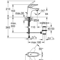 Смеситель Grohe Eurostyle [23707003] - Превью изображения №2 — Интернет-магазин ПроЗаказ