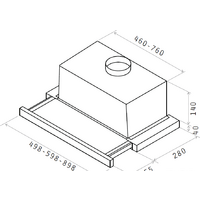 Кухонная вытяжка Elica Elite 14 LUX WH/A/50 - Превью изображения №4 — Интернет-магазин ПроЗаказ
