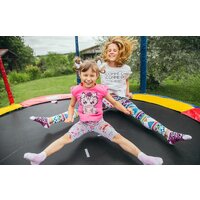 Батут Sundays Acrobat-D490 (зеленый, с сеткой) - Превью изображения №5 — Интернет-магазин ПроЗаказ