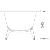 Ванна White Wave Classic L-1500 150x75 - Превью изображения №4 — Интернет-магазин ПроЗаказ