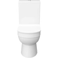 Унитаз напольный Керамин Бергамо Нова Slim МЛ 2-режим (белый) - Превью изображения №3 — Интернет-магазин ПроЗаказ