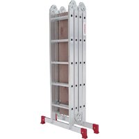 Лестница-трансформер Новая высота NV 233 трансформер с помостом 4x5 ступеней - Превью изображения №7 — Интернет-магазин ПроЗаказ