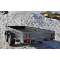 Двухосный прицеп AvtoS A35P2B тент 1200 - Превью изображения №4 — Интернет-магазин ПроЗаказ