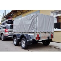 Двухосный прицеп AvtoS A35P2B тент 1200 - Превью изображения №8 — Интернет-магазин ПроЗаказ