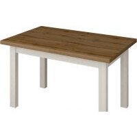 Senira Кастусь 120-160x75 (дуб вотан/белый)