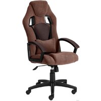 TetChair Driver (флок/ткань, коричневый)