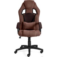 Игровое (геймерское) кресло TetChair Driver (флок/ткань, коричневый) - Превью изображения №5 — Интернет-магазин ПроЗаказ