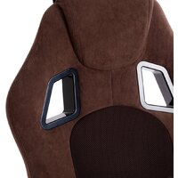 Игровое (геймерское) кресло TetChair Driver (флок/ткань, коричневый) - Превью изображения №6 — Интернет-магазин ПроЗаказ