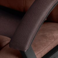 Игровое (геймерское) кресло TetChair Driver (флок/ткань, коричневый) - Превью изображения №12 — Интернет-магазин ПроЗаказ