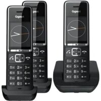 Радиотелефон Gigaset Comfort 550 Trio (черный) - Превью изображения №1 — Интернет-магазин ПроЗаказ