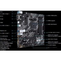 Материнская плата ASUS PRIME B550M-K - Превью изображения №5 — Интернет-магазин ПроЗаказ