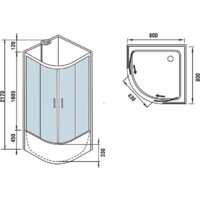 Душевая кабина WeltWasser WW500 Halle 801 - Превью изображения №10 — Интернет-магазин ПроЗаказ