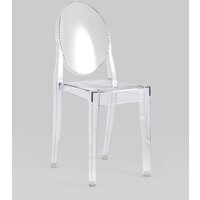Стул Stool Group Victoria Ghost (пластик, прозрачный) - Превью изображения №2 — Интернет-магазин ПроЗаказ