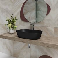 Умывальник Lauter 21393-60-A + клапан 21190W + сифон 21635W (белый матовый) - Превью изображения №11 — Интернет-магазин ПроЗаказ