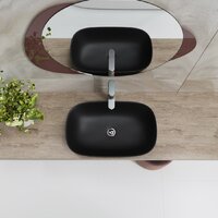Умывальник Lauter 21393-60-A + клапан 21190W + сифон 21635W (белый матовый) - Превью изображения №13 — Интернет-магазин ПроЗаказ