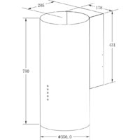 Кухонная вытяжка Meferi TUBE35IX Ultra - Превью изображения №17 — Интернет-магазин ПроЗаказ