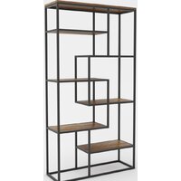 Hype Mebel Зиг-Заг-2 100x170 (черный/дуб галифакс олово)