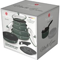 Набор кастрюль Berlinger Haus Matte Green Collection BH-8423 - Превью изображения №8 — Интернет-магазин ПроЗаказ