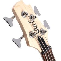 Бас-гитара Cort Action PJ Open Pore Walnut - Превью изображения №4 — Интернет-магазин ПроЗаказ