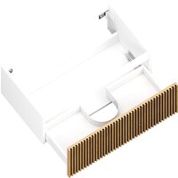  ЗОВ Тумба под умывальник Кито 50 K50LW0MRMC (белый/тростник) - Превью изображения №2 — Интернет-магазин ПроЗаказ