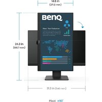Монитор BenQ Business BL2486TC - Превью изображения №7 — Интернет-магазин ПроЗаказ