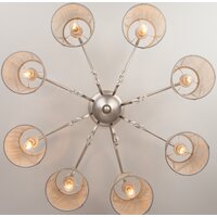 Припотолочная люстра Евросвет Liona 60065/8 (серебристый) - Превью изображения №8 — Интернет-магазин ПроЗаказ