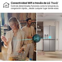 Четырёхдверный холодильник LG GML860PYFE - Превью изображения №14 — Интернет-магазин ПроЗаказ