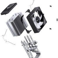 Кулер для процессора Jonsbo CR-1400 EVO Color Black - Превью изображения №22 — Интернет-магазин ПроЗаказ