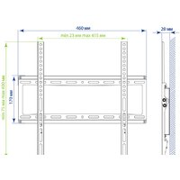Кронштейн для телевизора Kromax IDEAL-4 (белый) - Превью изображения №3 — Интернет-магазин ПроЗаказ