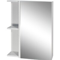 Гамма Шкаф с зеркалом 05т (белый)