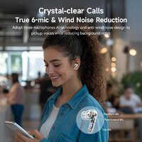 Наушники QCY MeloBuds N50 (белый) - Превью изображения №6 — Интернет-магазин ПроЗаказ