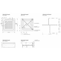 Душевой поддон Метакам Universal S 90x90 АПS_012481 (квадратный) - Превью изображения №10 — Интернет-магазин ПроЗаказ