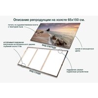 Картина Stamprint В ожидание волны SN001 (65x150) - Превью изображения №5 — Интернет-магазин ПроЗаказ