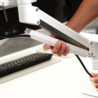 Кронштейн для монитора Fellowes Tallo Modular 3FMS (белый) - Превью изображения №5 — Интернет-магазин ПроЗаказ