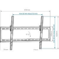 Кронштейн для телевизора Arm Media STEEL-2 NEW (черный) - Превью изображения №6 — Интернет-магазин ПроЗаказ