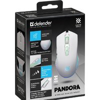 Игровая мышь Defender Pandora GM-502 (белый) - Превью изображения №3 — Интернет-магазин ПроЗаказ