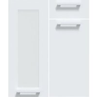 Готовая кухня Интерлиния Мила Gloss 3.3-ПМ2 (белый глянец/белый глянец/кастилло темный) - Превью изображения №4 — Интернет-магазин ПроЗаказ