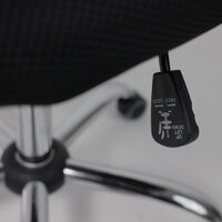 Офисное кресло AksHome Aria (ткань/сетка/экокожа, черный) - Превью изображения №15 — Интернет-магазин ПроЗаказ