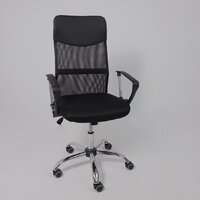 Офисное кресло AksHome Aria (ткань/сетка/экокожа, черный) - Превью изображения №16 — Интернет-магазин ПроЗаказ