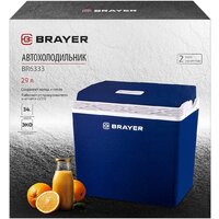 Термоэлектрический автохолодильник Brayer BR6333 29л (синий) - Превью изображения №13 — Интернет-магазин ПроЗаказ