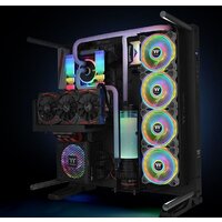 Комплект вентиляторов для корпуса Thermaltake Riing Quad 14 RGB TT Premium 3 Fan Pack CL-F101-PL14SW-A - Превью изображения №5 — Интернет-магазин ПроЗаказ