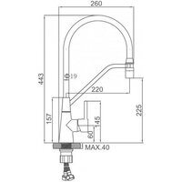 Смеситель Ledeme L4397D-12 - Превью изображения №2 — Интернет-магазин ПроЗаказ